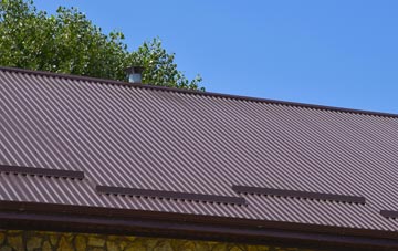 typical Pont Y Blew corrugated roof uses